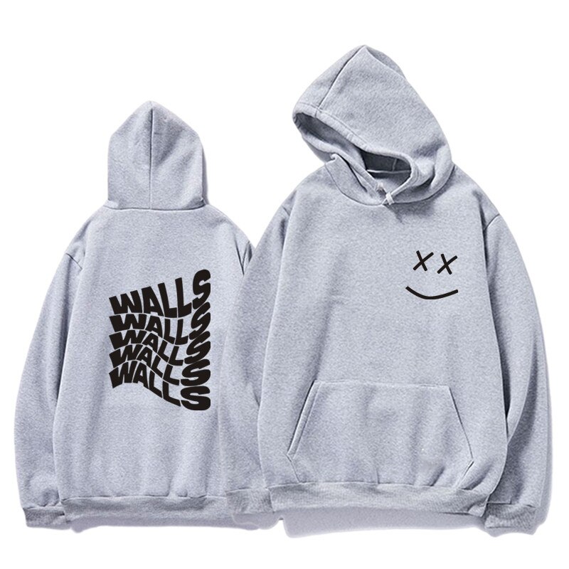 Louis Tomlinson News on X: #Update  The Smiley Walls Flock Print Pink  Hoodie is now sold out in all sizes!  / X