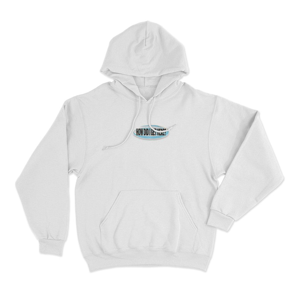 How Did I Get Here Unisex Hoodie White How Did I Get Here Unisex Hoodie White