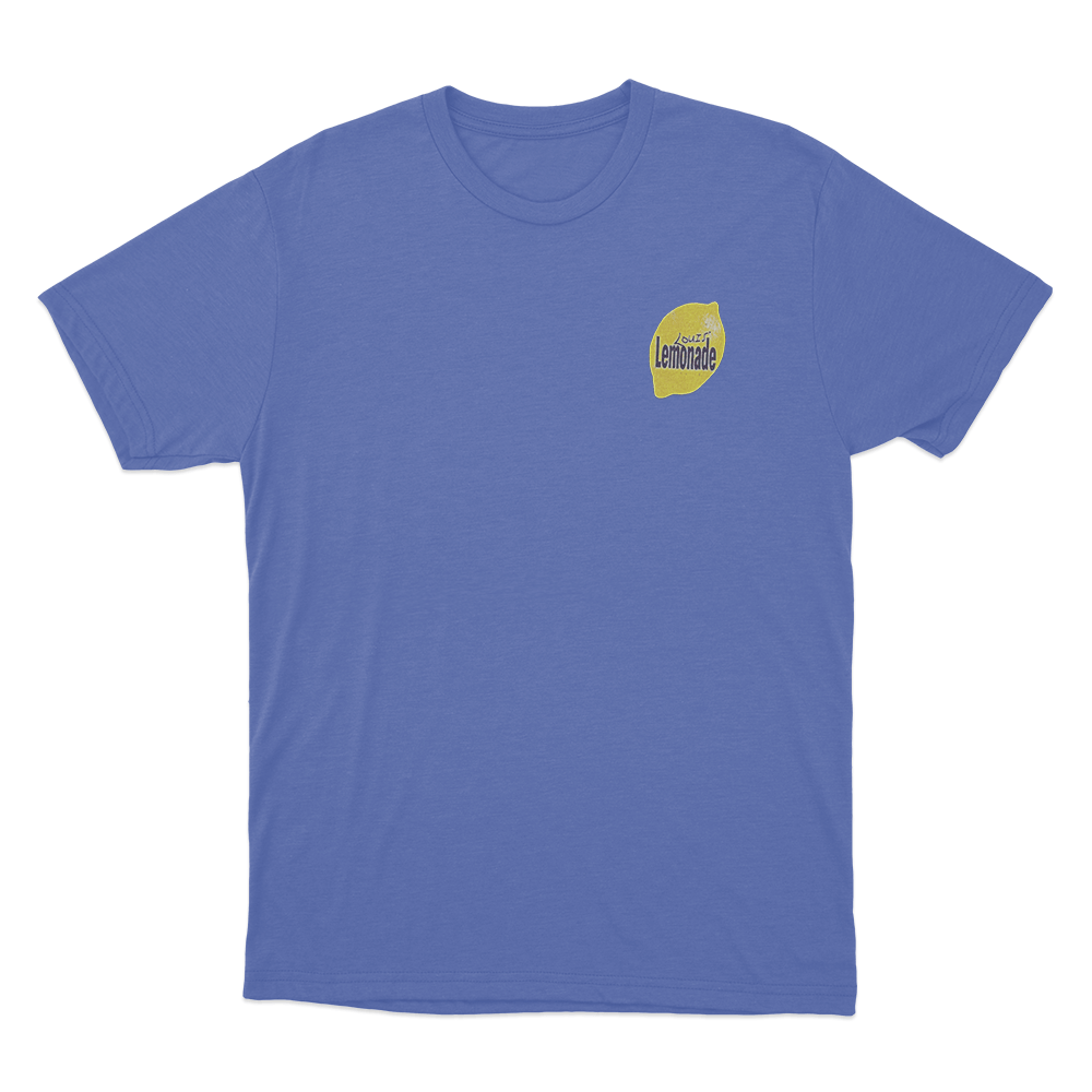 Louis Lemonade Lemon Unisex T Shirt Blue Louis Lemonade Lemon Unisex T Shirt Blue
