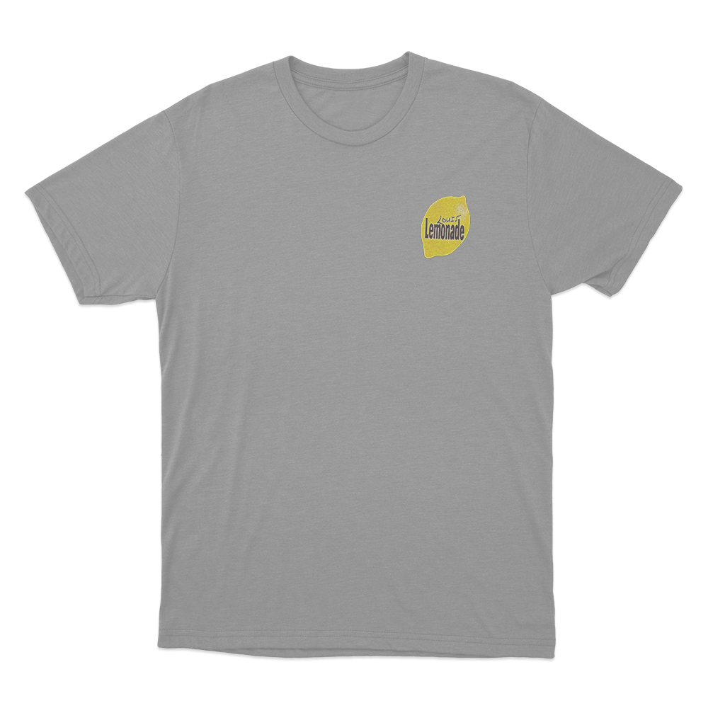 Louis Lemonade Lemon Unisex T Shirt Grey Louis Lemonade Lemon Unisex T Shirt Grey
