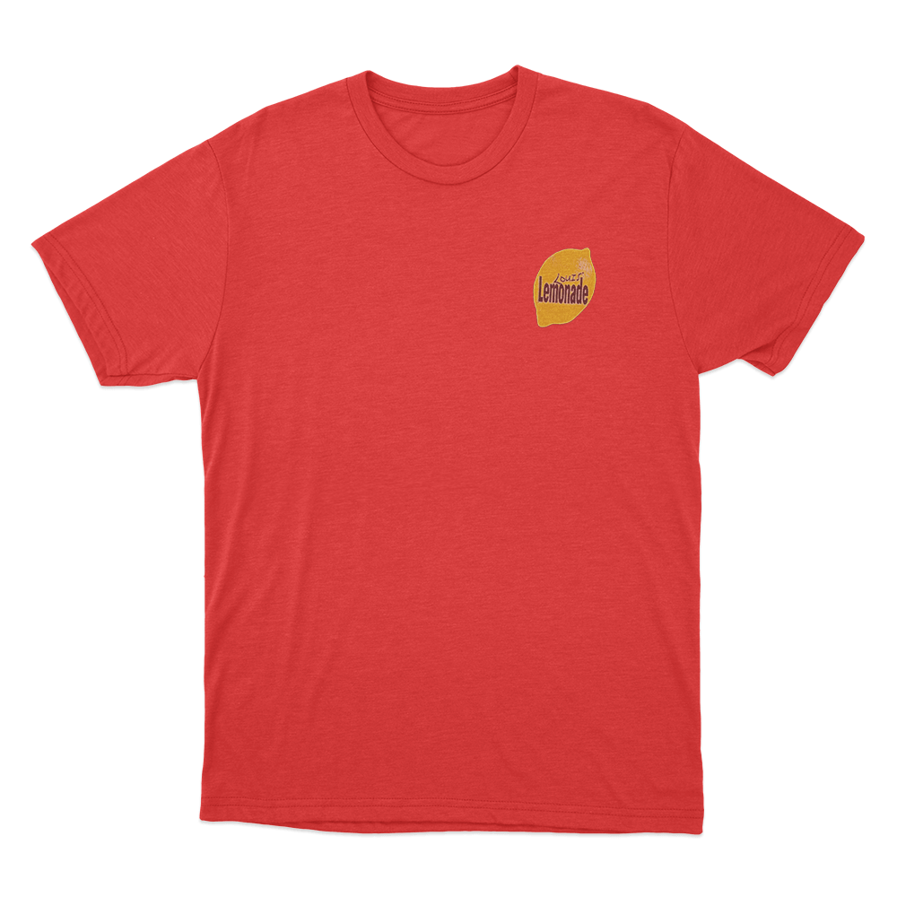 Louis Lemonade Lemon Unisex T Shirt Red Louis Lemonade Lemon Unisex T Shirt Red