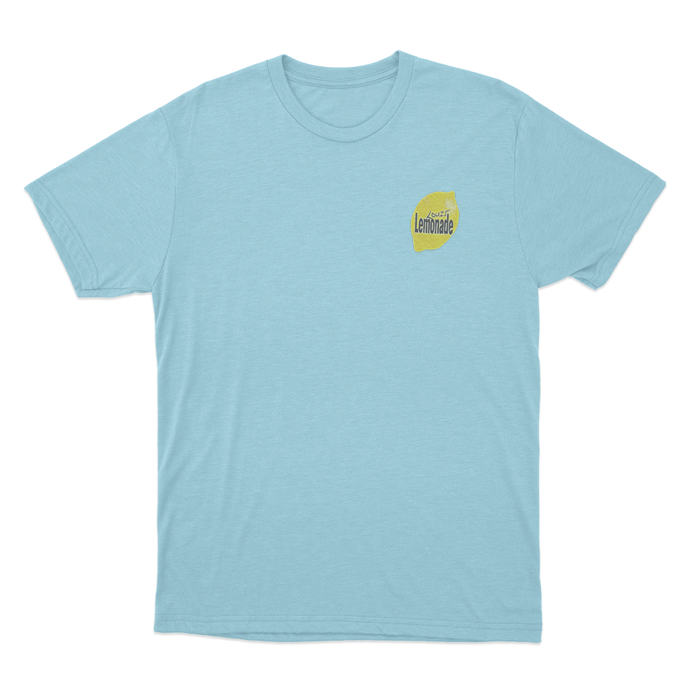 Louis Lemonade Lemon Unisex T Shirt Sky Blue Louis Lemonade Lemon Unisex T Shirt Sky Blue