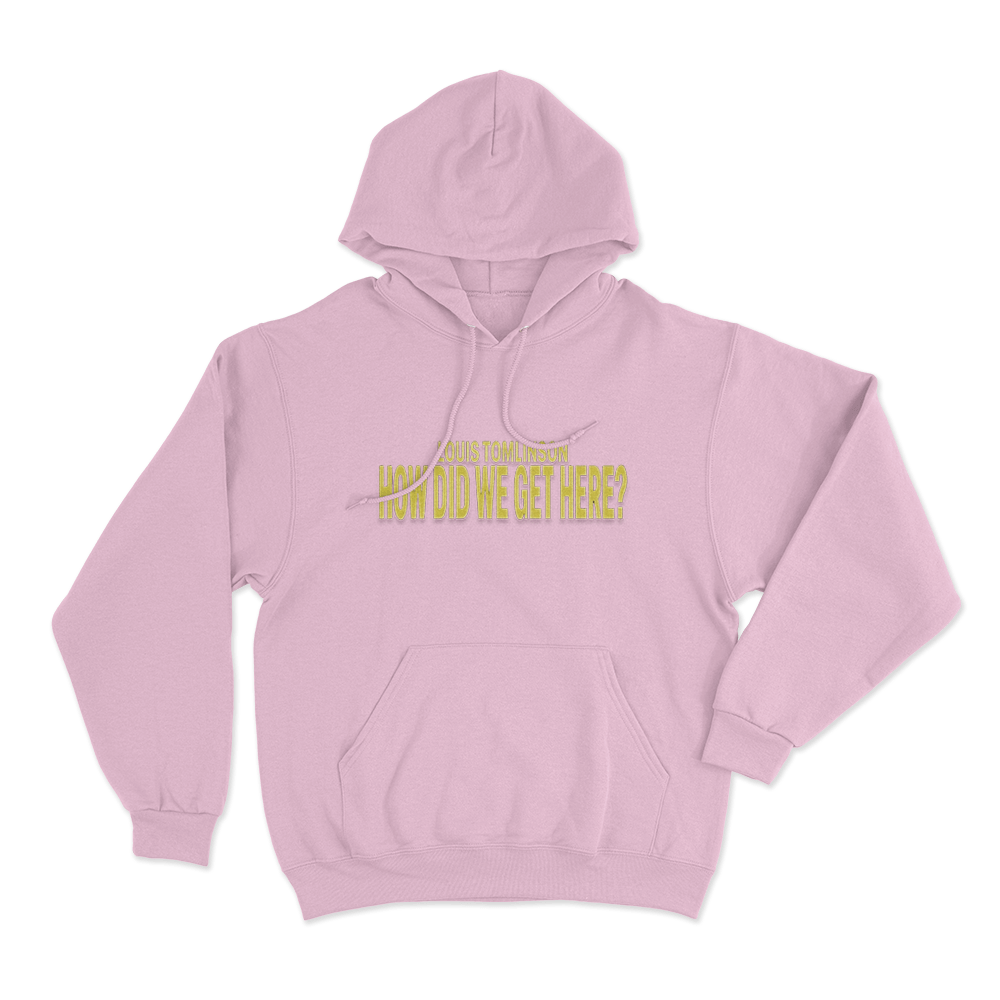 Louis Tomlinson How Did We Get Here Unisex Hoodie Pink Louis Tomlinson How Did We Get Here Unisex Hoodie Pink